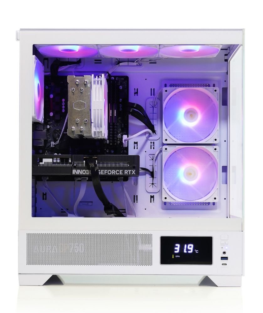 Bitbull Gaming PC – AMD Ryzen 5 5500 – RTX 5050 8GB – 16GB DDR4 – 500GB NVMe SSD – Aquarium Case – Windows 11 Pro – Bild 3