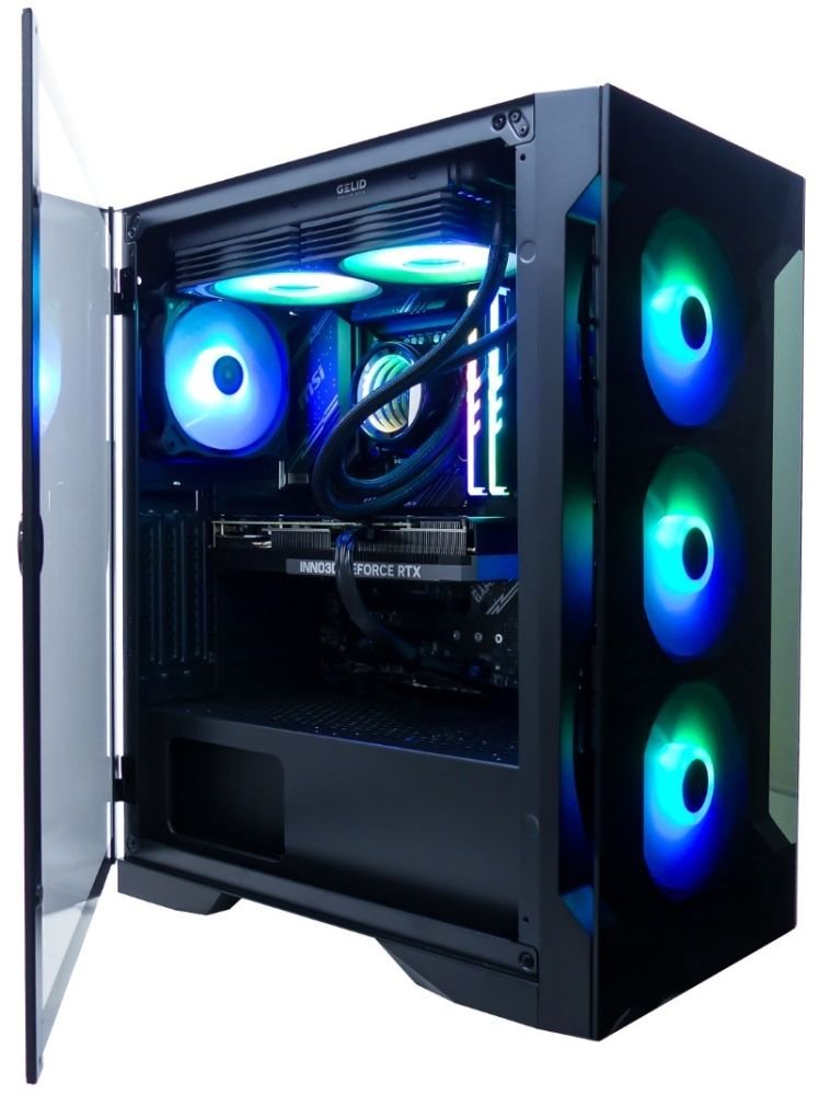 AMD Ryzen 5 RGB Budget Game Computer / Gaming PC - 16GB RAM - 500GB SSD - RX Vega 11 - Windows 11 - Aura GC2
